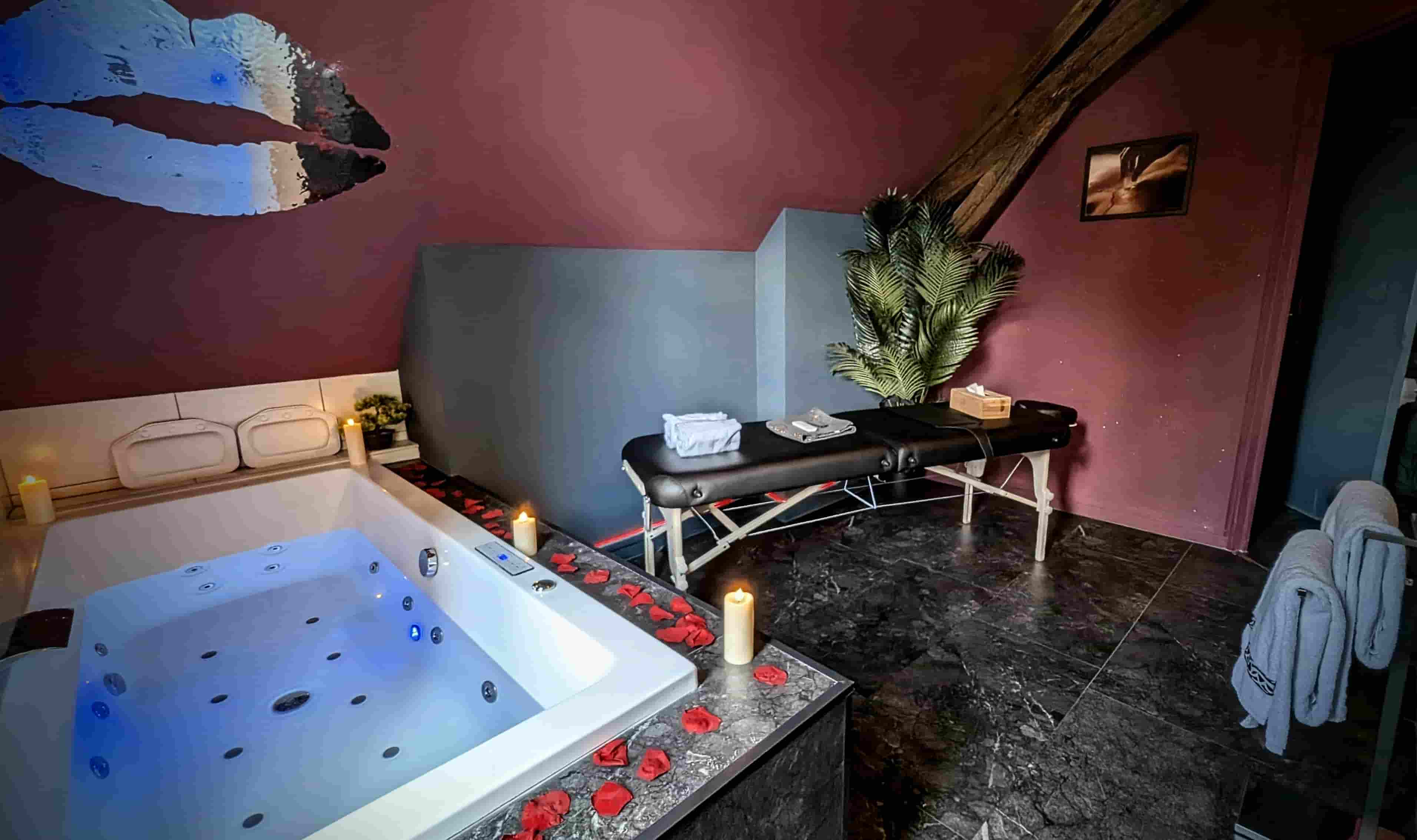 chambre avec spa privé